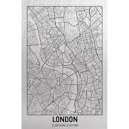 City map London, UK
