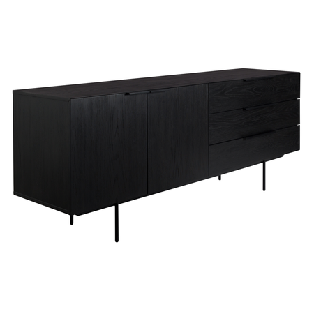 Zuiver Zuiver dressoir Travis Black Oak