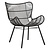 So True by Troubadour Fauteuil Capri zwart small