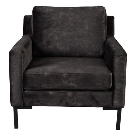 Dutchbone Dutchbone fauteuil Houda Anthracite