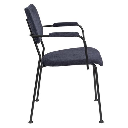 Zuiver Zuiver eetkamerstoel Benson met arm Dark Blue