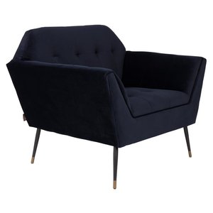 Dutchbone fauteuil Kate Deep Blue