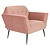 Dutchbone Dutchbone fauteuil Kate Pink Clay