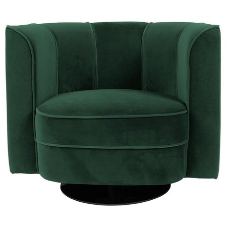 Dutchbone Dutchbone draaifauteuil Flower Green