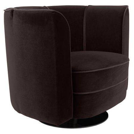 Dutchbone Dutchbone draaifauteuil Flower Black