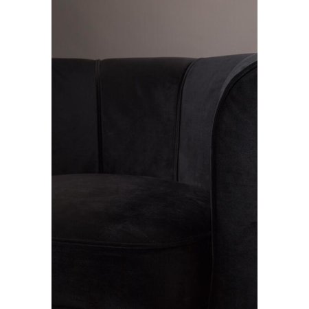 Dutchbone Dutchbone draaifauteuil Flower Black