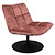 Dutchbone Dutchbone fauteuil Bar Velvet Old Pink