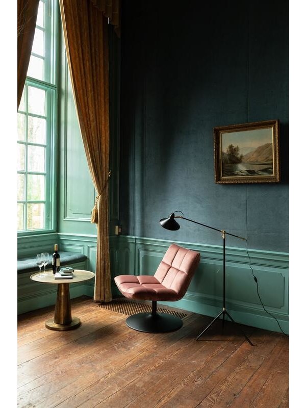 Dutchbone fauteuil Velvet Old Pink - De Troubadour interieurs
