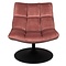 Dutchbone Dutchbone fauteuil Bar Velvet Old Pink