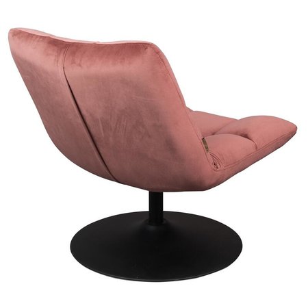 Dutchbone Dutchbone fauteuil Bar Velvet Old Pink