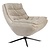 Dutchbone Dutchbone draaifauteuil Vince Beige FR