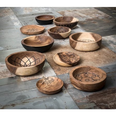 Must Living Must Living schalen Mandala Lotus, set van 2