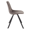 Dutchbone Dutchbone eetkamerstoel Franky velvet grijs