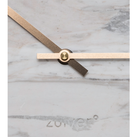 Zuiver Zuiver klok Marble Time White