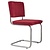 Zuiver Zuiver eetkamerstoel Ridge Rib Red