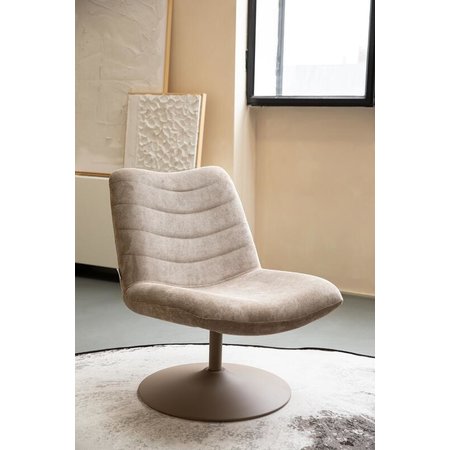 Zuiver Zuiver draaifauteuil Bubba Beige