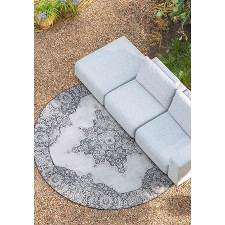 Zuiver Zuiver vloerkleed Coventry black outdoor 200 cm