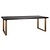 Richmond Interiors Richmond eettafel Blackbone brass 220 cm