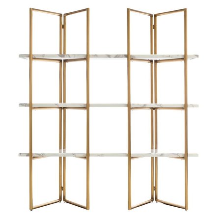 Richmond Interiors Richmond boekenrek Lagrand gold