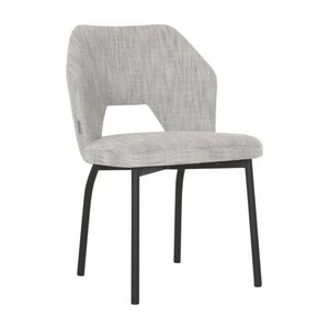 MUST Living eetkamerstoel Bloom polaris lichtgrijs