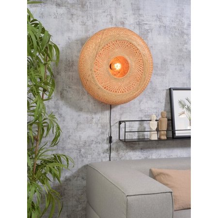 Good&Mojo Good&Mojo wandlamp Palawan large naturel