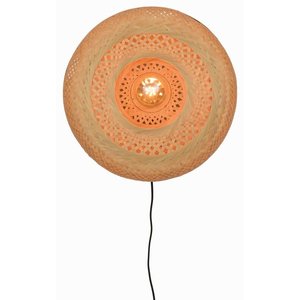 Good&Mojo Good&Mojo wandlamp Palawan small naturel