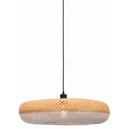 Good&Mojo Good&Mojo hanglamp Palawan L naturel/wit