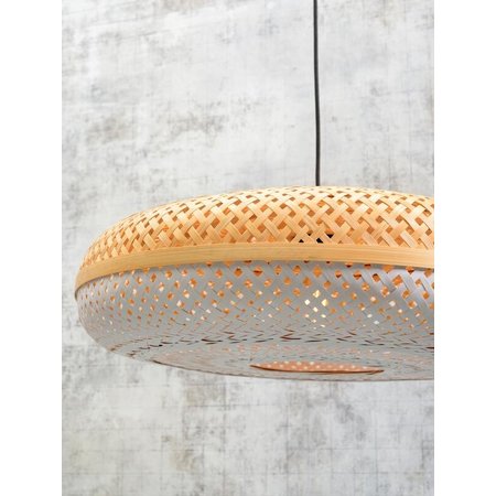 Good&Mojo Good&Mojo hanglamp Palawan L naturel/wit