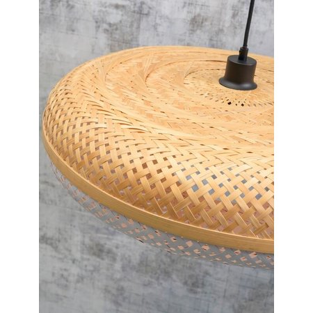 Good&Mojo Good&Mojo hanglamp Palawan L naturel/wit