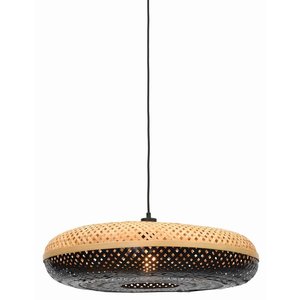 Good&Mojo hanglamp Palawan L naturel/zwart