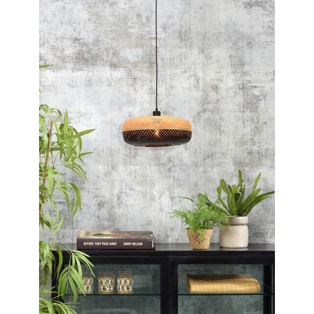 Good&Mojo Good&Mojo hanglamp Palawan S naturel/zwart