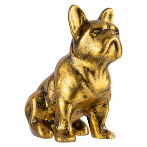 Franse Buldog vintage goud