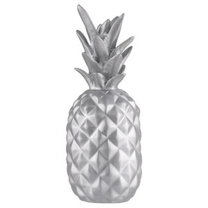 Ananas vintage mat zilver