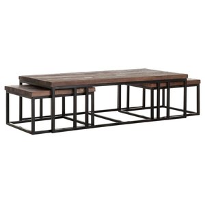 DTP Home salontafel Timber, set van 3