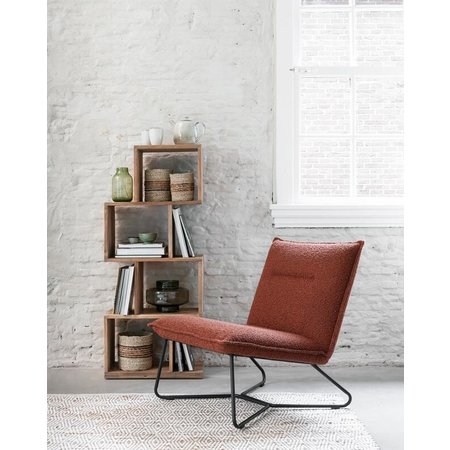 So True by Troubadour Fauteuil Lotus boucle brique