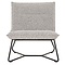 So True by Troubadour Fauteuil Lotus boucle lichtgrijs