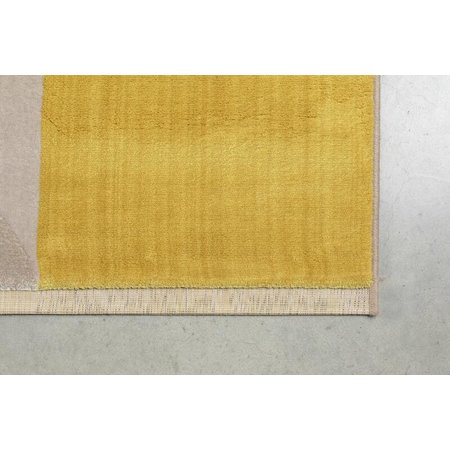 Zuiver Zuiver vloerkleed Hilton Grey/Yellow 160x230 cm