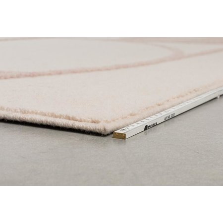 Zuiver Zuiver vloerkleed Bliss Natural/Pink 200x300 cm