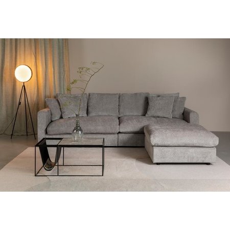 Zuiver Zuiver 3-zitsbank Sense Light Grey Soft