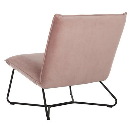 So True by Troubadour Fauteuil Lotus velvet roze