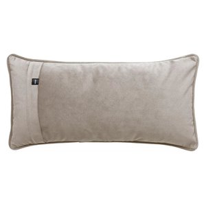 Vetsak kussen Velvet Light Grey