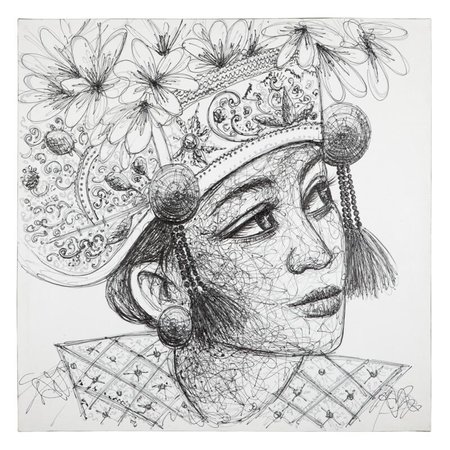 Must Living MUST Living wall art Balinese dame Kadek