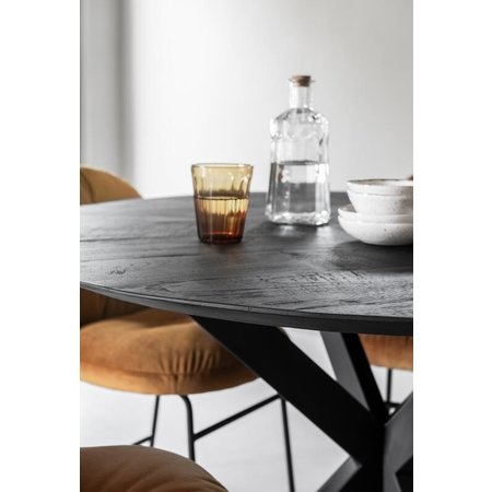 DTP Home DTP Home eettafel Shape Black 130 cm