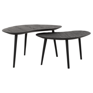 DTP Home salontafel Organus black, set van 2