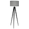 Zuiver Zuiver vloerlamp Tripod Black/Grey