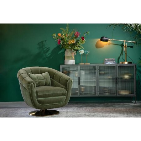 Dutchbone Dutchbone draaifauteuil Member Olive