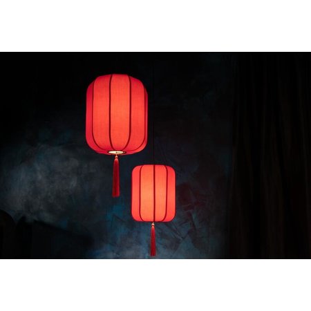 Dutchbone Dutchbone hanglamp Suoni Red S