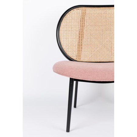 Zuiver Zuiver fauteuil Spike Natural/Pink
