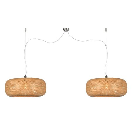 Good&Mojo Good&Mojo hanglamp Palawan naturel dubbel