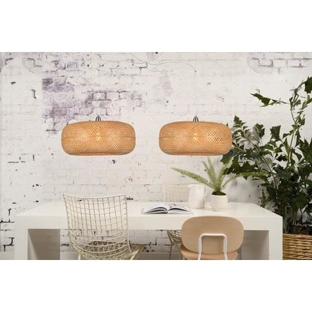 Good&Mojo Good&Mojo hanglamp Palawan naturel dubbel